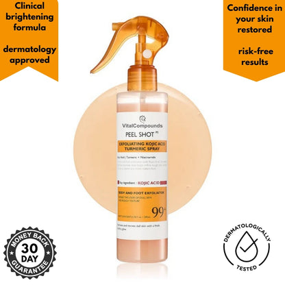 Peel Shot - Kojic + Turmeric Body Spray