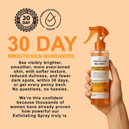 Peel Shot - Kojic + Turmeric Body Spray